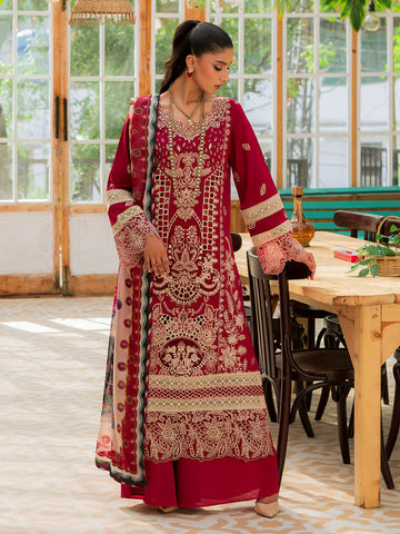 Mahnur | Bella Lawn 24 | BL - 08 - Khanumjan Pakistani Clothes and Designer Dresses in UK, USA