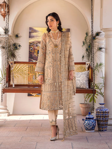Fozia Khalid | Eid Edit 24 | Lueur - Khanumjan  Pakistani Clothes and Designer Dresses in UK, USA