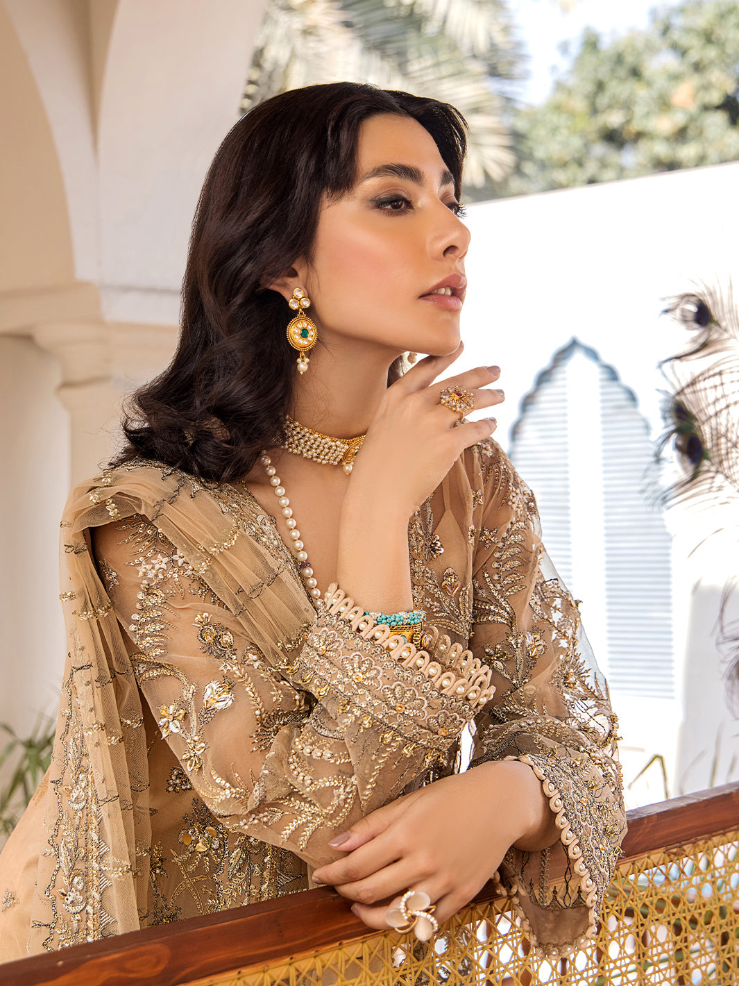 Fozia Khalid | Eid Edit 24 | Lueur - Khanumjan  Pakistani Clothes and Designer Dresses in UK, USA