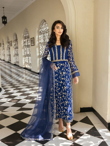 Caia | Mahiri Luxury Edit’24 | AZURE - Khanumjan Pakistani Clothes and Designer Dresses in UK, USA