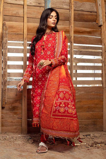 Gul Ahmed | Chunri Collection | CL-42004 A - Khanumjan Pakistani Clothes and Designer Dresses in UK, USA