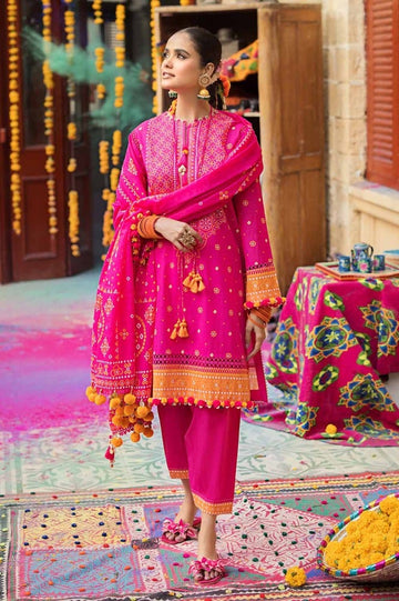 Gul Ahmed | Chunri Collection | CL-42037 - Khanumjan Pakistani Clothes and Designer Dresses in UK, USA