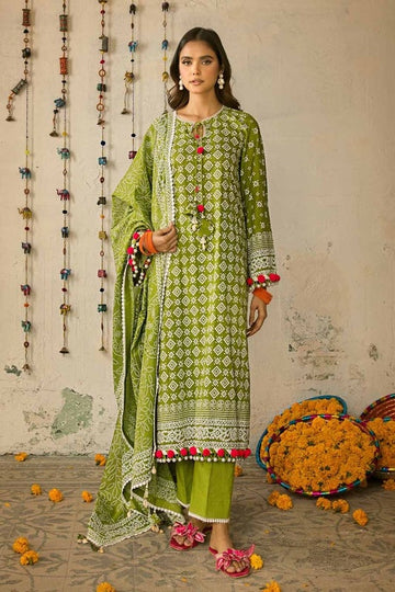 Gul Ahmed | Chunri Collection | CL-42039 B - Khanumjan Pakistani Clothes and Designer Dresses in UK, USA