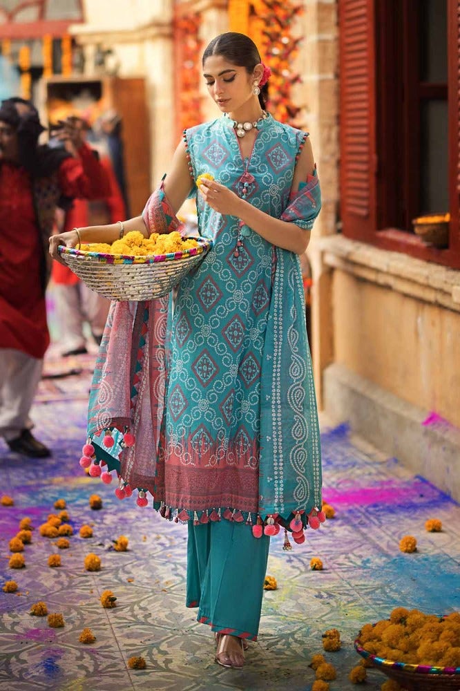 Gul Ahmed | Chunri Collection |  CL-42018 - Khanumjan  Pakistani Clothes and Designer Dresses in UK, USA