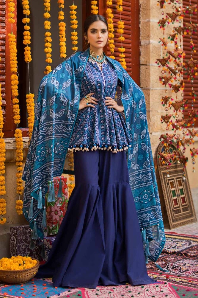 Gul Ahmed | Chunri Collection | CL-42051 - Khanumjan  Pakistani Clothes and Designer Dresses in UK, USA