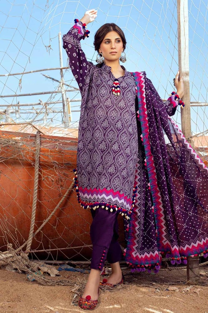 Gul Ahmed | Chunri Collection | CL-42033 - Khanumjan  Pakistani Clothes and Designer Dresses in UK, USA