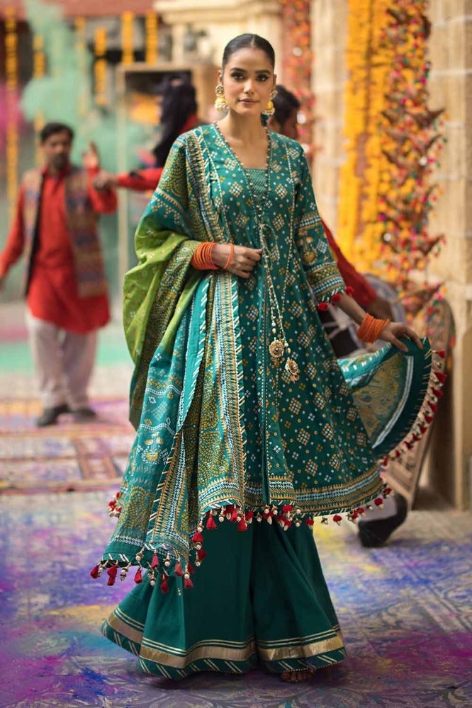 Gul Ahmed | Chunri Collection |  CL-42004 B - Khanumjan  Pakistani Clothes and Designer Dresses in UK, USA