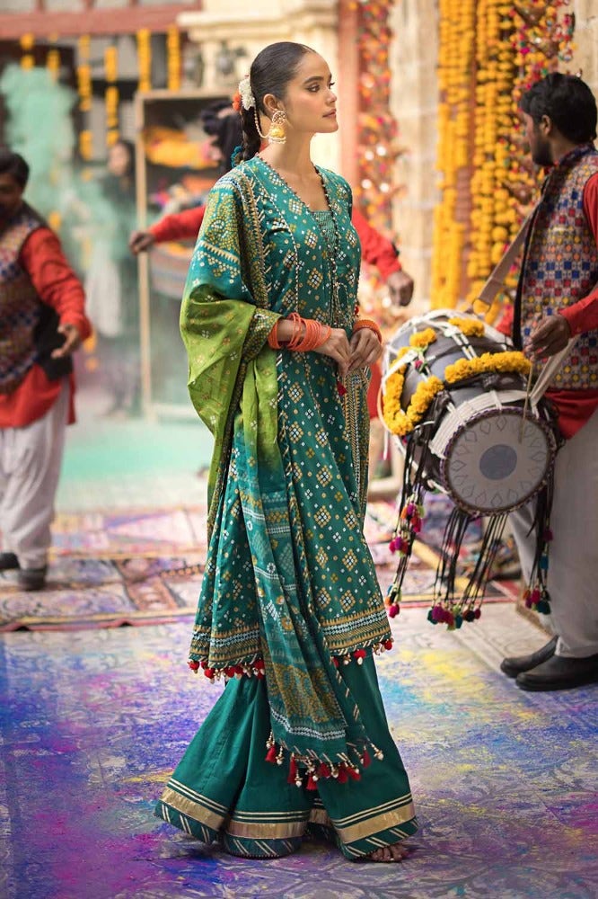 Gul Ahmed | Chunri Collection |  CL-42004 B - Khanumjan  Pakistani Clothes and Designer Dresses in UK, USA