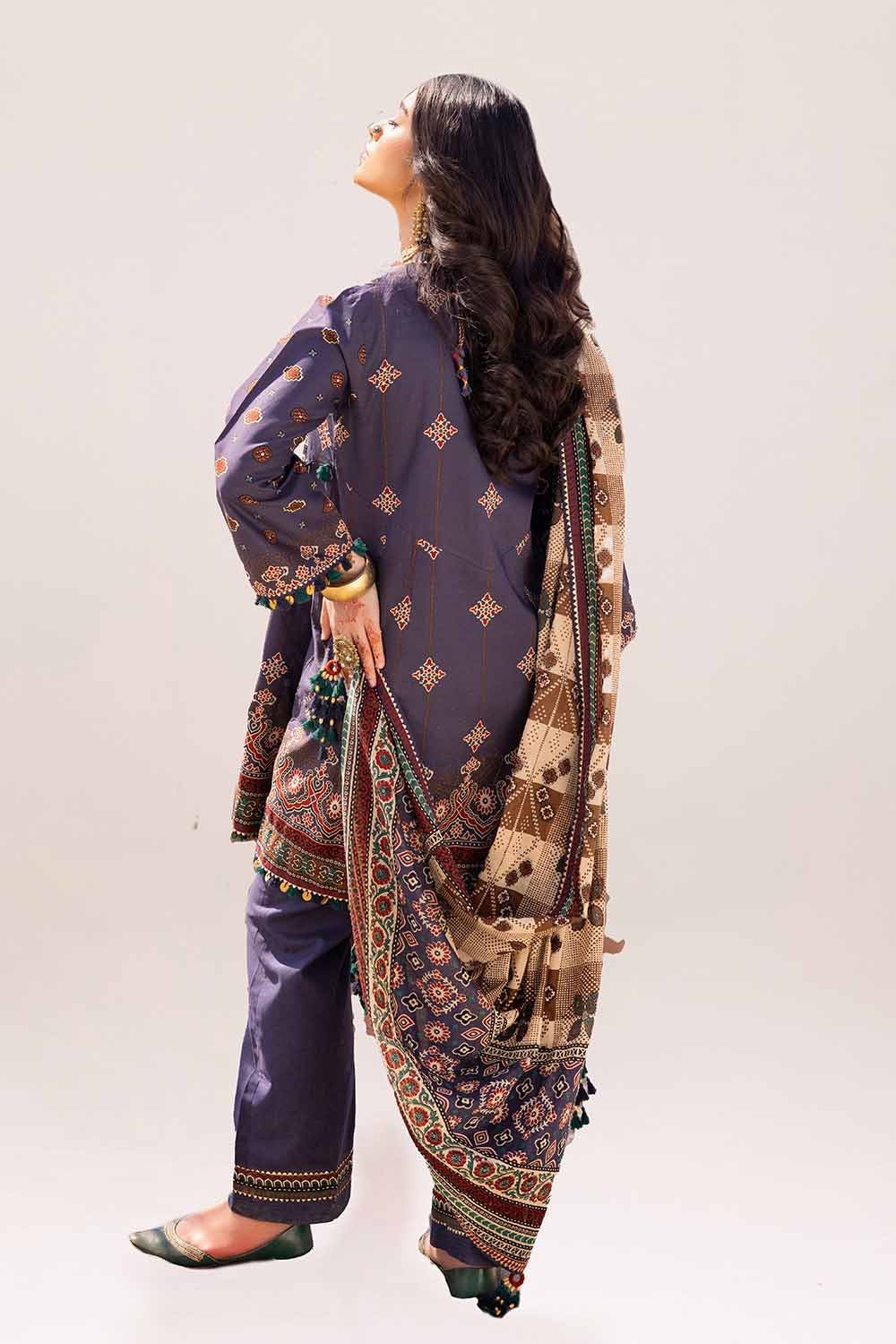 Gul Ahmed | Ajrak Kahani | CL-42118 - Khanumjan  Pakistani Clothes and Designer Dresses in UK, USA