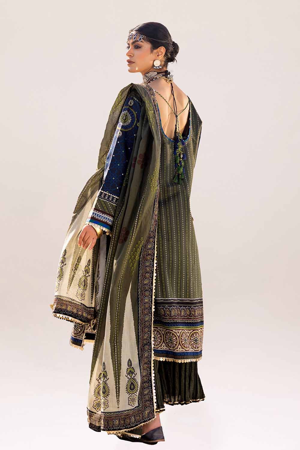 Gul Ahmed | Ajrak Kahani | CL-42119 - Khanumjan  Pakistani Clothes and Designer Dresses in UK, USA