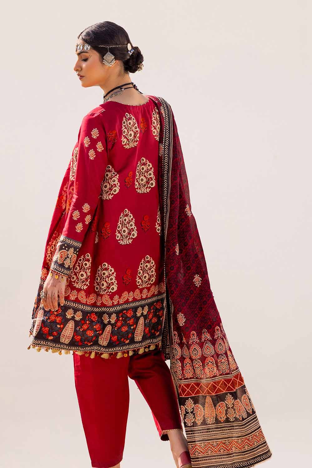 Gul Ahmed | Ajrak Kahani | CL-42245 - Khanumjan  Pakistani Clothes and Designer Dresses in UK, USA