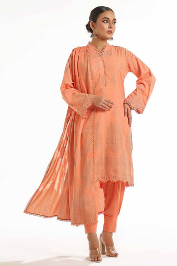 Gul Ahmed | Special Jacquard Collection | CLF-42020 C - Khanumjan Pakistani Clothes and Designer Dresses in UK, USA