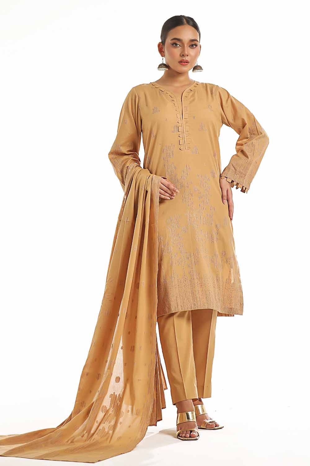 Gul Ahmed | Special Jacquard Collection | CLF-42021 E - Khanumjan  Pakistani Clothes and Designer Dresses in UK, USA