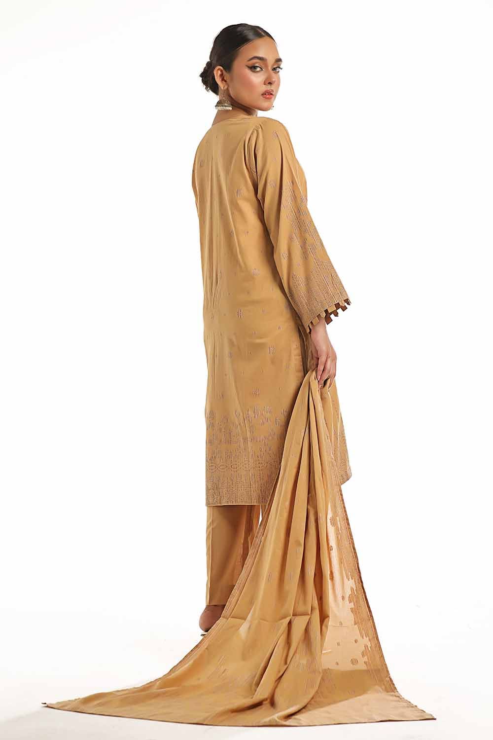 Gul Ahmed | Special Jacquard Collection | CLF-42021 E - Khanumjan  Pakistani Clothes and Designer Dresses in UK, USA