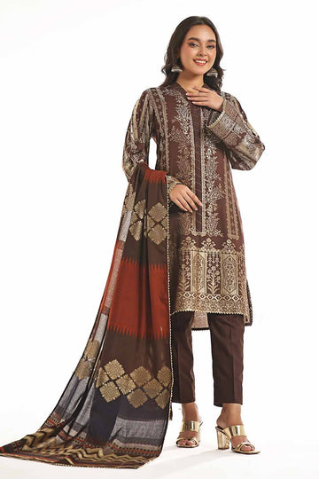 Gul Ahmed | Special Jacquard Collection | CLF-42022 D - Khanumjan Pakistani Clothes and Designer Dresses in UK, USA