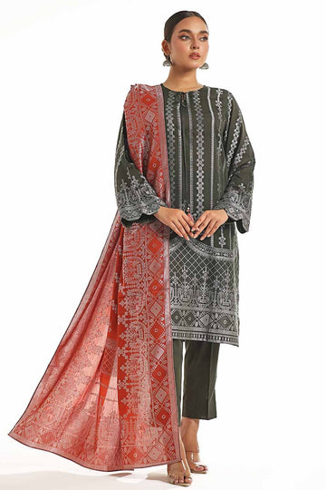 Gul Ahmed | Special Jacquard Collection | CLF-42023 B - Khanumjan Pakistani Clothes and Designer Dresses in UK, USA