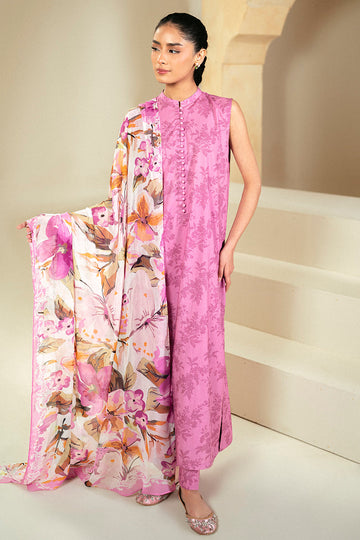 Cross Stitch | Daily Lawn 24 | CURIO GLOW-3 PIECE LAWN SUIT - Khanumjan Pakistani Clothes and Designer Dresses in UK, USA
