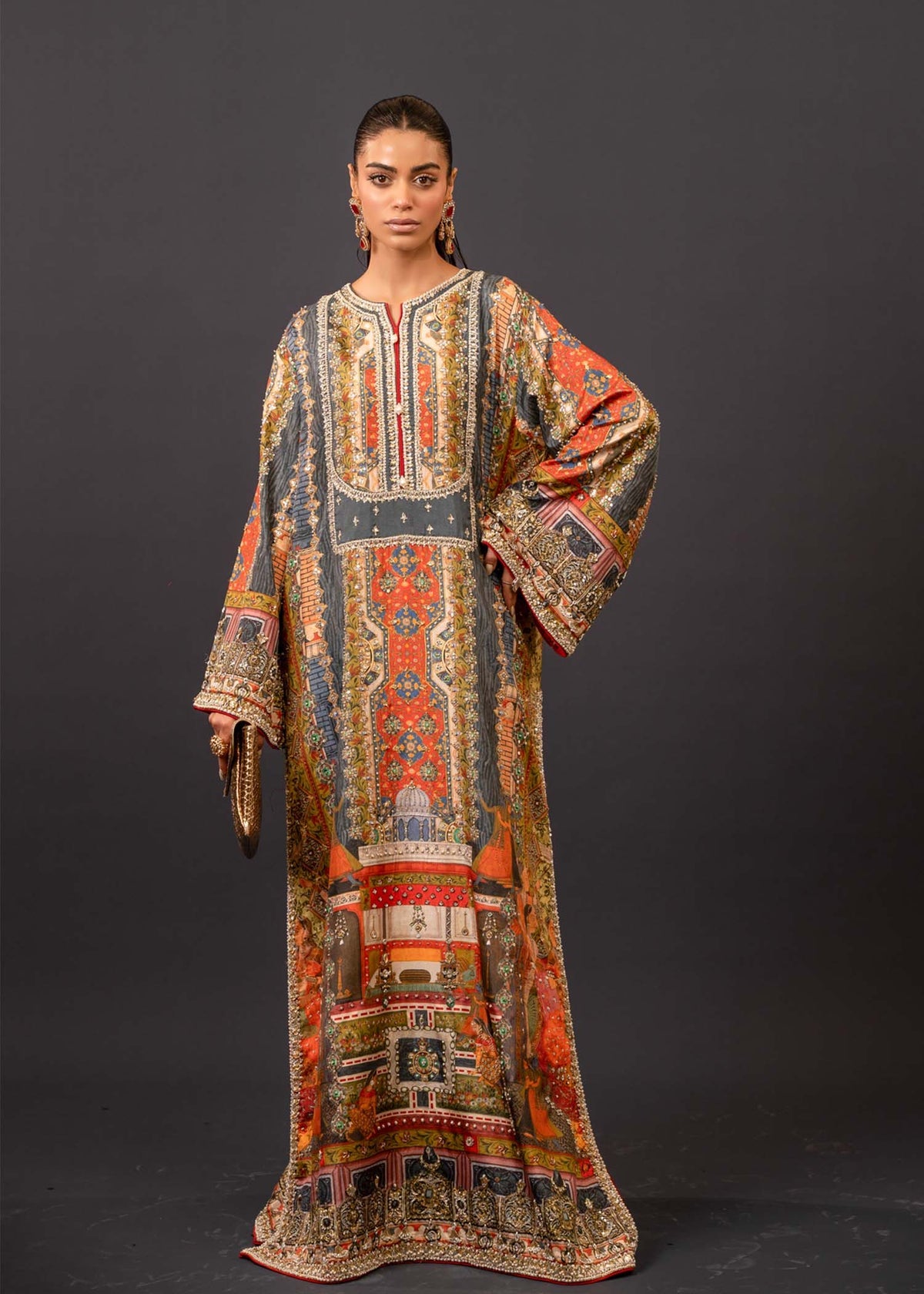 Mahgul | Emerald Hill Formals | Bold Miniature - Khanumjan  Pakistani Clothes and Designer Dresses in UK, USA