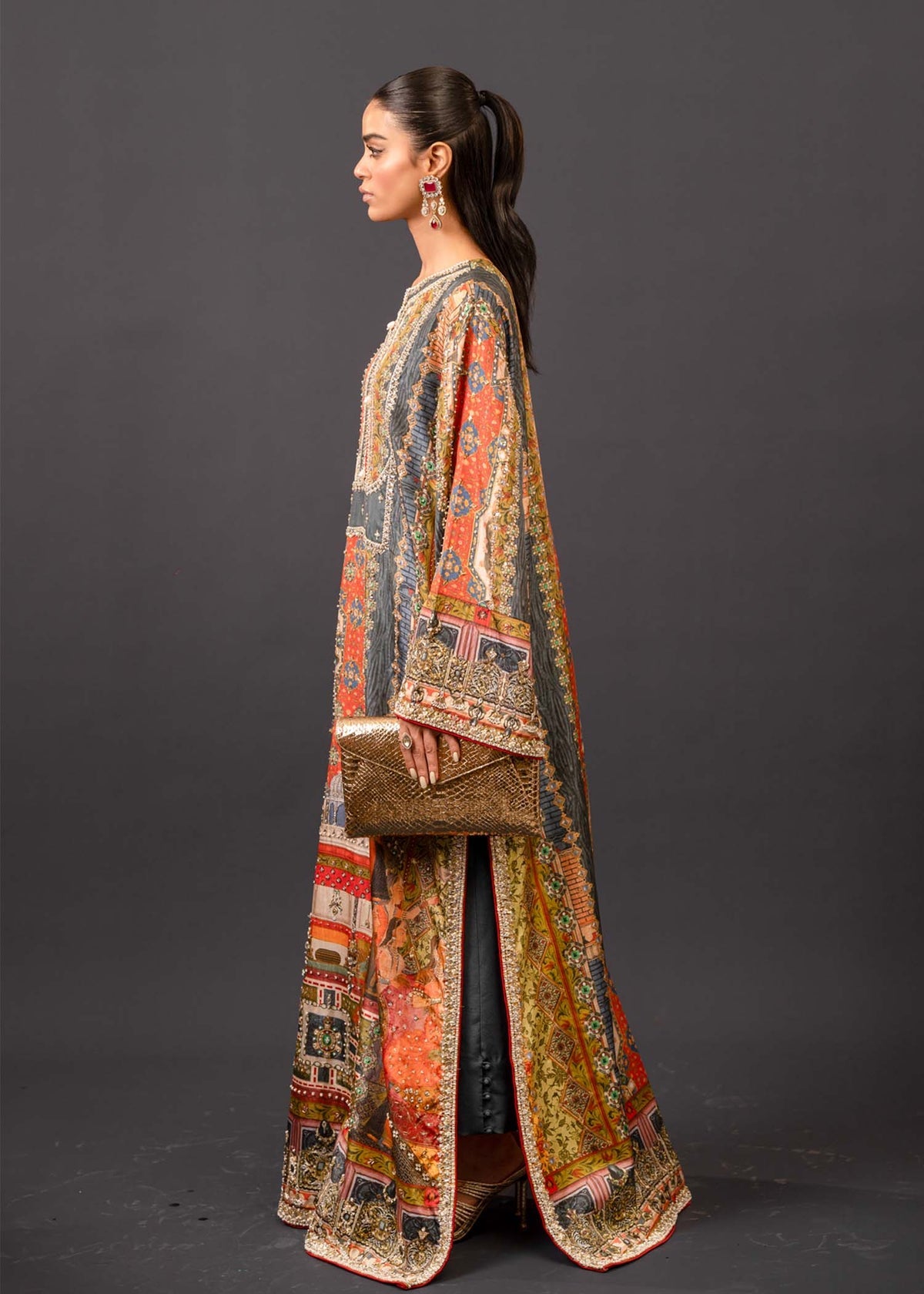 Mahgul | Emerald Hill Formals | Bold Miniature - Khanumjan  Pakistani Clothes and Designer Dresses in UK, USA