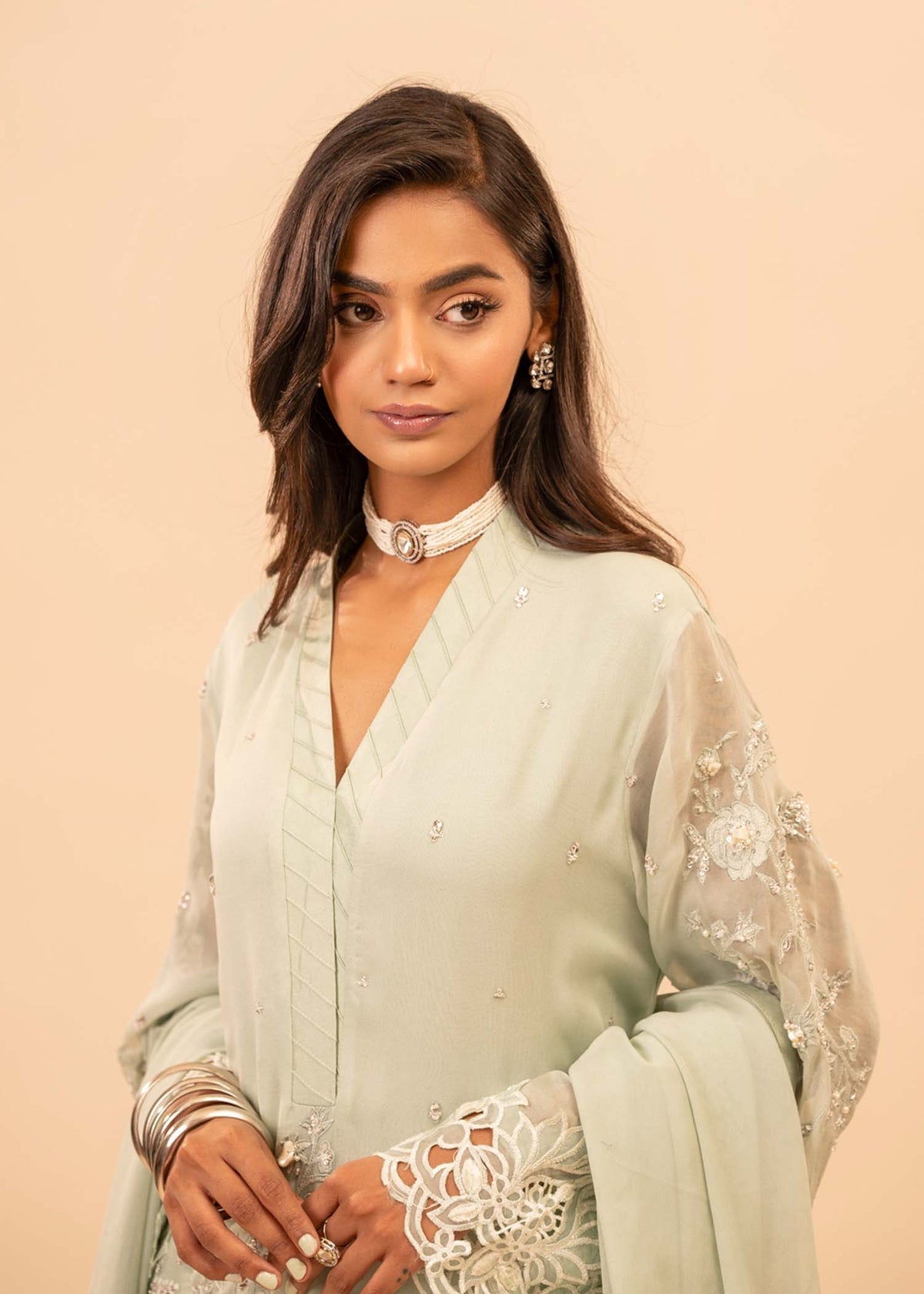 Mahgul | Emerald Hill Formals | Green Pearl - Khanumjan  Pakistani Clothes and Designer Dresses in UK, USA