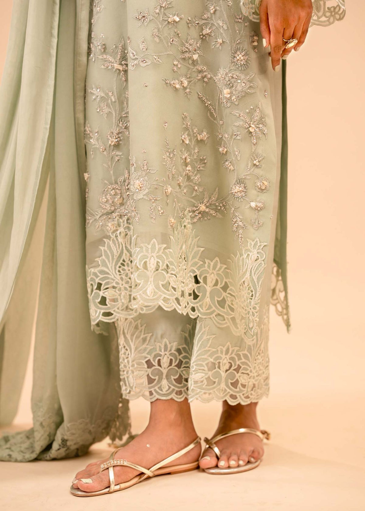 Mahgul | Emerald Hill Formals | Green Pearl - Khanumjan  Pakistani Clothes and Designer Dresses in UK, USA