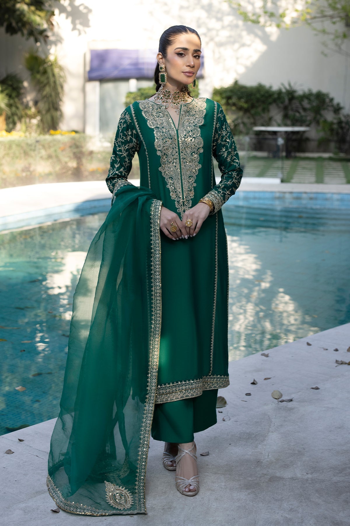 Erum Khan | Shahzeen Eid Collection | PEACOCK - Khanumjan  Pakistani Clothes and Designer Dresses in UK, USA