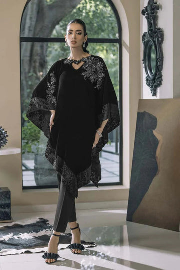 Jeem | Luxury Pret | EVELYN BLACK - Khanumjan Pakistani Clothes and Designer Dresses in UK, USA