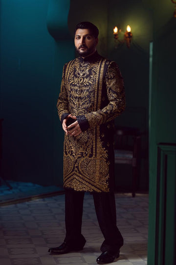 Pakistani Menswear | Fahad Hussayn | BAGHIRA - Khanumjan Pakistani Clothes and Designer Dresses in UK, USA
