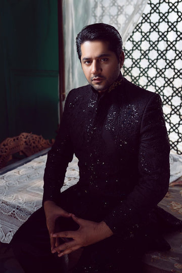 Pakistani Menswear | Fahad Hussayn | GANGJEER - Khanumjan Pakistani Clothes and Designer Dresses in UK, USA