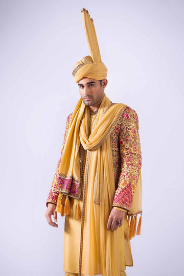Pakistani Menswear | Fahad Hussayn | Noel - Khanumjan Pakistani Clothes and Designer Dresses in UK, USA