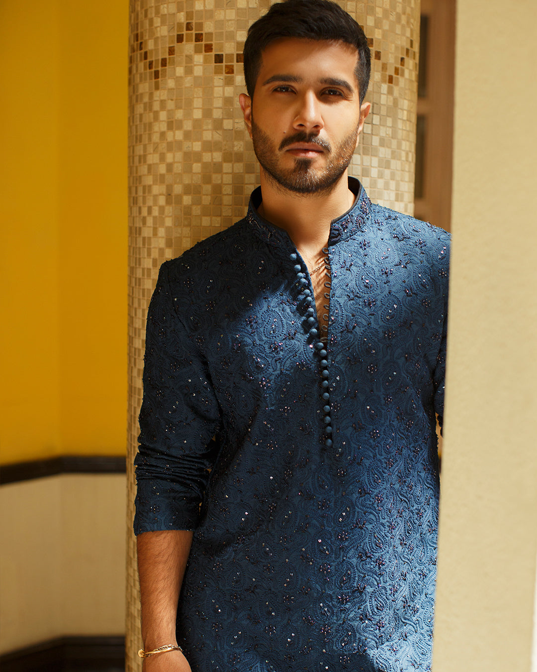 Pakistani Menswear | Aslan - Khanumjan  Pakistani Clothes and Designer Dresses in UK, USA