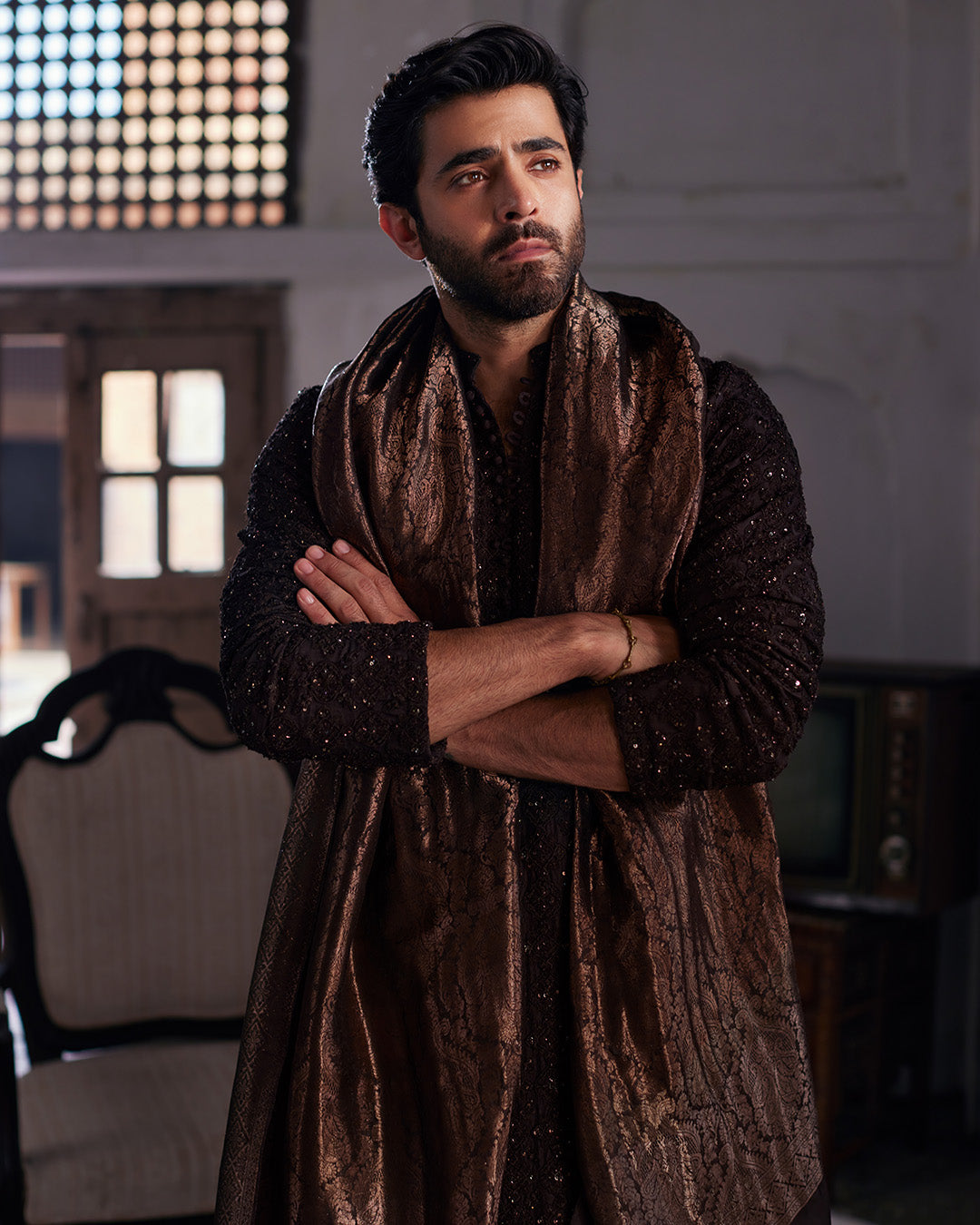 Pakistani Menswear | Vikal - Khanumjan  Pakistani Clothes and Designer Dresses in UK, USA