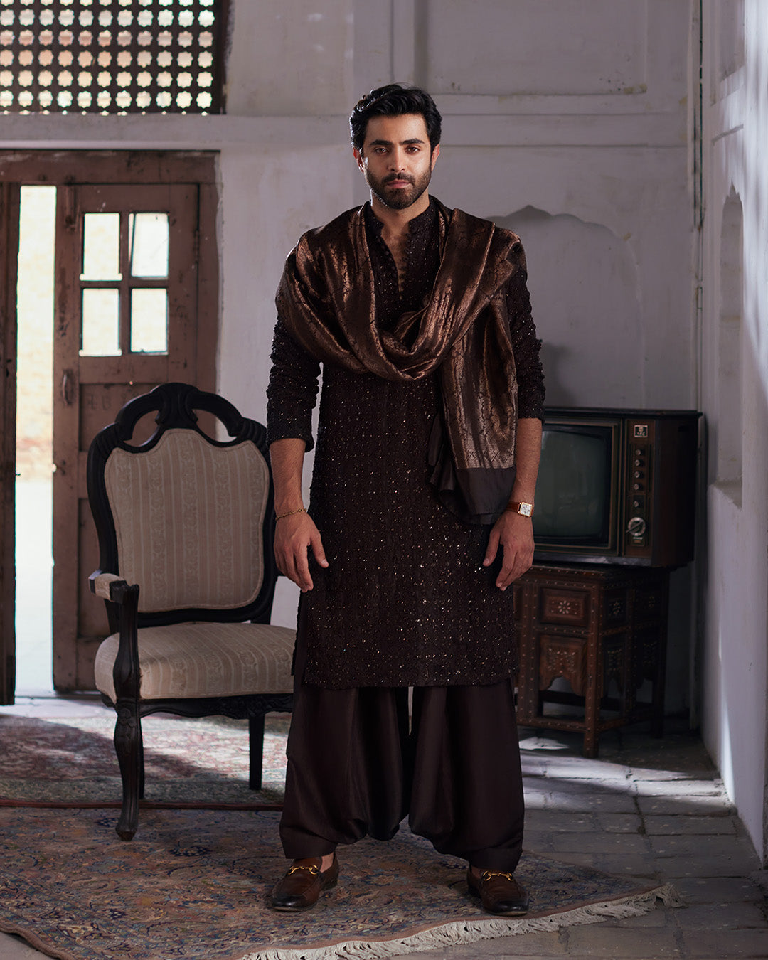 Pakistani Menswear | Vikal - Khanumjan  Pakistani Clothes and Designer Dresses in UK, USA