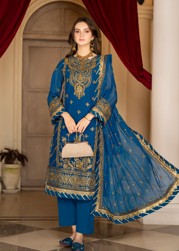 Strawberry | Rimjhim Chiffon Collection |FLS-RJ-010 - Khanumjan  Pakistani Clothes and Designer Dresses in UK, USA