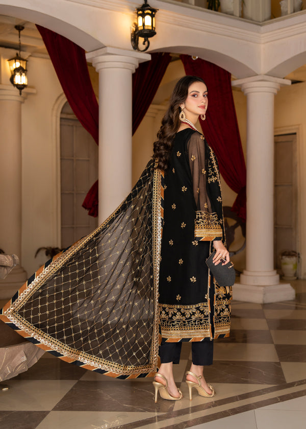 Strawberry | Rimjhim Chiffon Collection | FLS-RJ-001 - Khanumjan  Pakistani Clothes and Designer Dresses in UK, USA