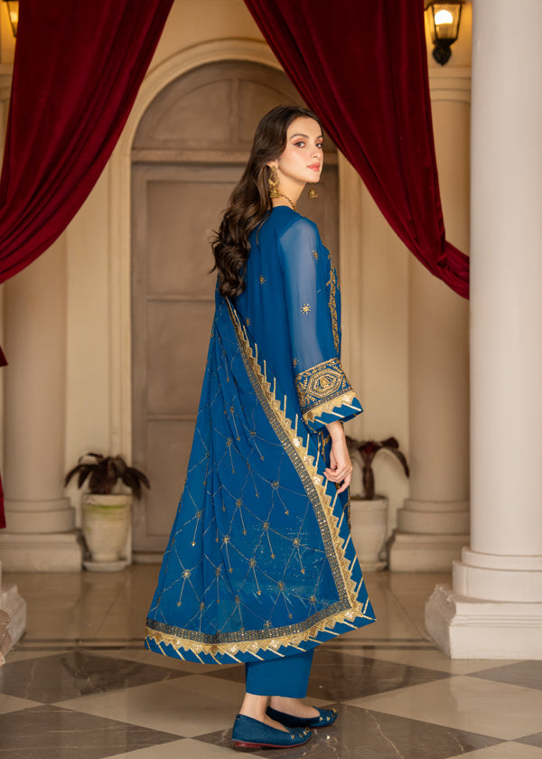 Strawberry | Rimjhim Chiffon Collection |FLS-RJ-010 - Khanumjan  Pakistani Clothes and Designer Dresses in UK, USA