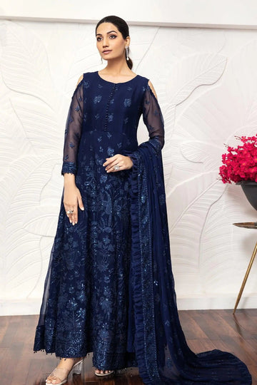 Alizeh | Luxury Collection | AF-CH-2067-Glace Blue