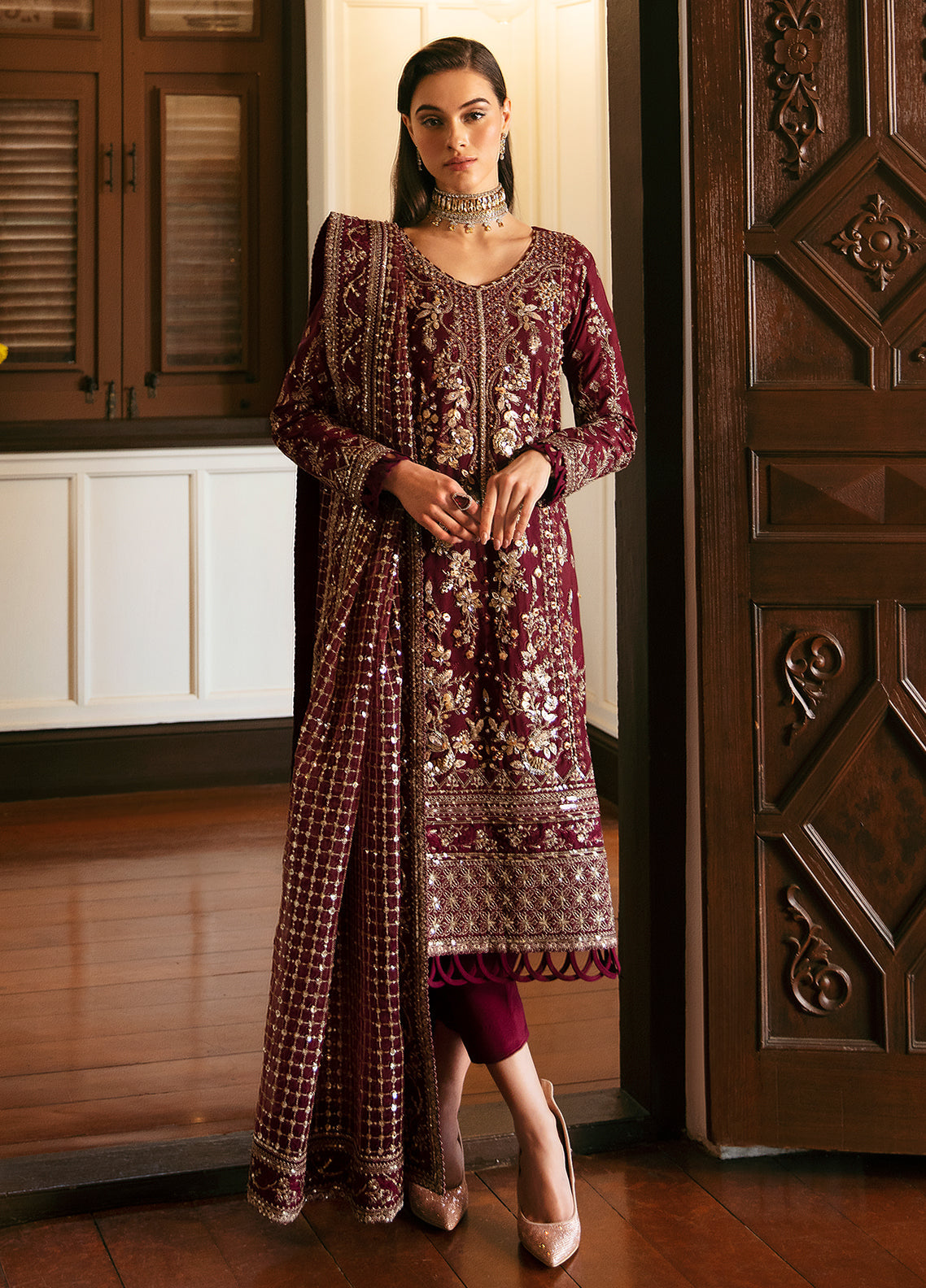 Gulaal | Luxury Pret | VALENTINA (GL-LP-24V1-20) - Khanumjan  Pakistani Clothes and Designer Dresses in UK, USA