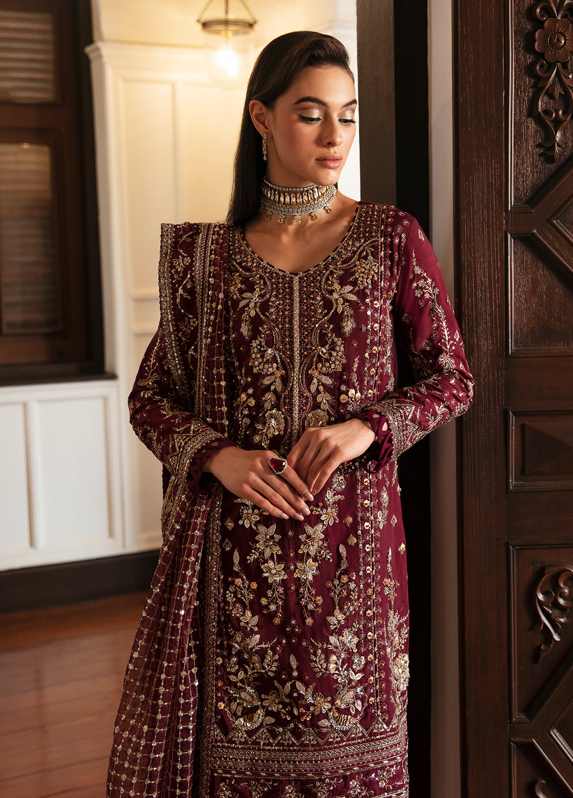 Gulaal | Luxury Pret | VALENTINA (GL-LP-24V1-20) - Khanumjan  Pakistani Clothes and Designer Dresses in UK, USA