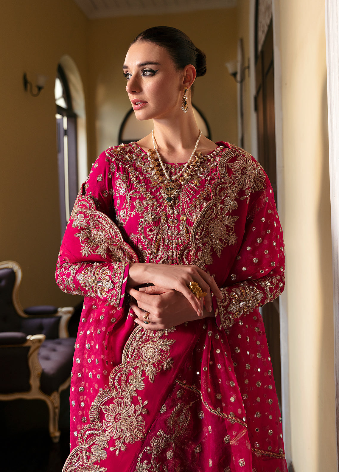 Gulaal | Luxury Pret | ROCHELLE (GL-LP-24V1-21) - Khanumjan  Pakistani Clothes and Designer Dresses in UK, USA