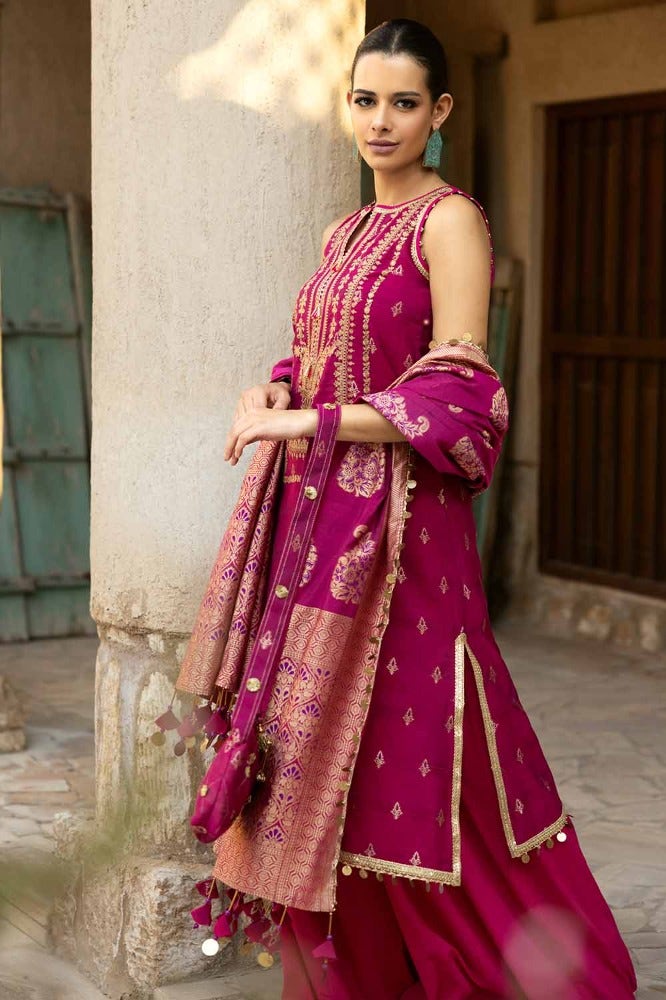 Gul Ahmed | Eid Collection |FE-42051 - Khanumjan  Pakistani Clothes and Designer Dresses in UK, USA