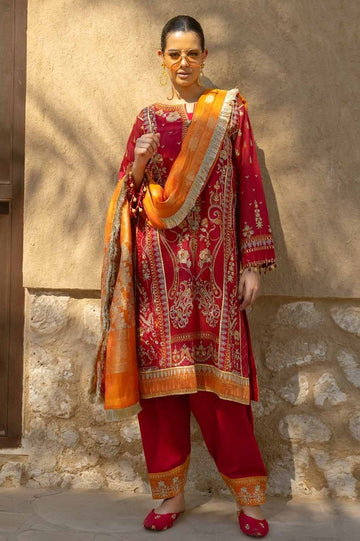 Gul Ahmed | Eid Collection | FE-42056 - Khanumjan Pakistani Clothes and Designer Dresses in UK, USA