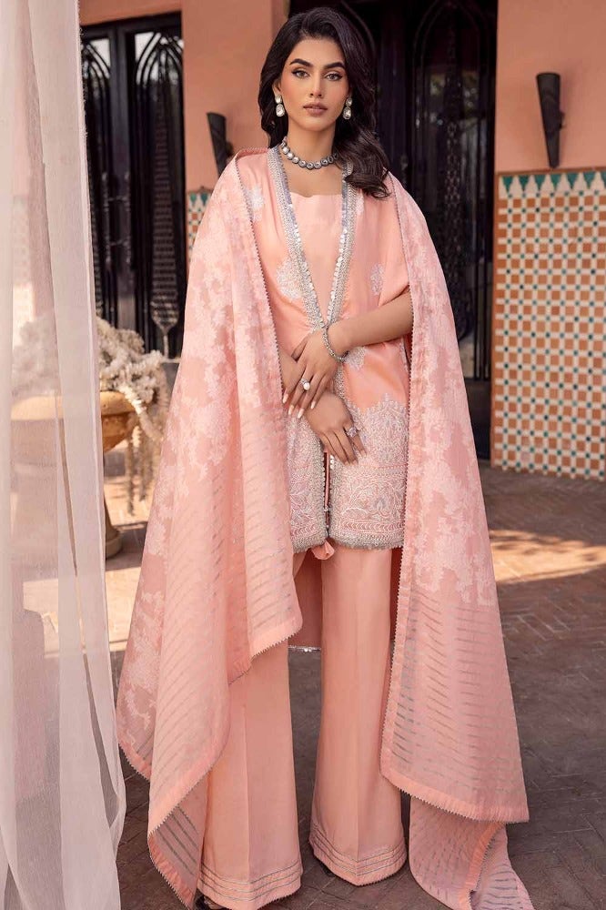 Gul Ahmed | Eid Collection | FE-42066 - Khanumjan  Pakistani Clothes and Designer Dresses in UK, USA