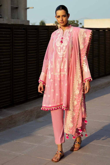 Gul Ahmed | Eid Collection |FE-42017 - Khanumjan Pakistani Clothes and Designer Dresses in UK, USA