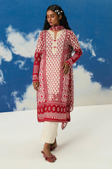 Sana Safinaz | Mahay Summer Lawn 24 | S-44 - Khanumjan Pakistani Clothes and Designer Dresses in UK, USA