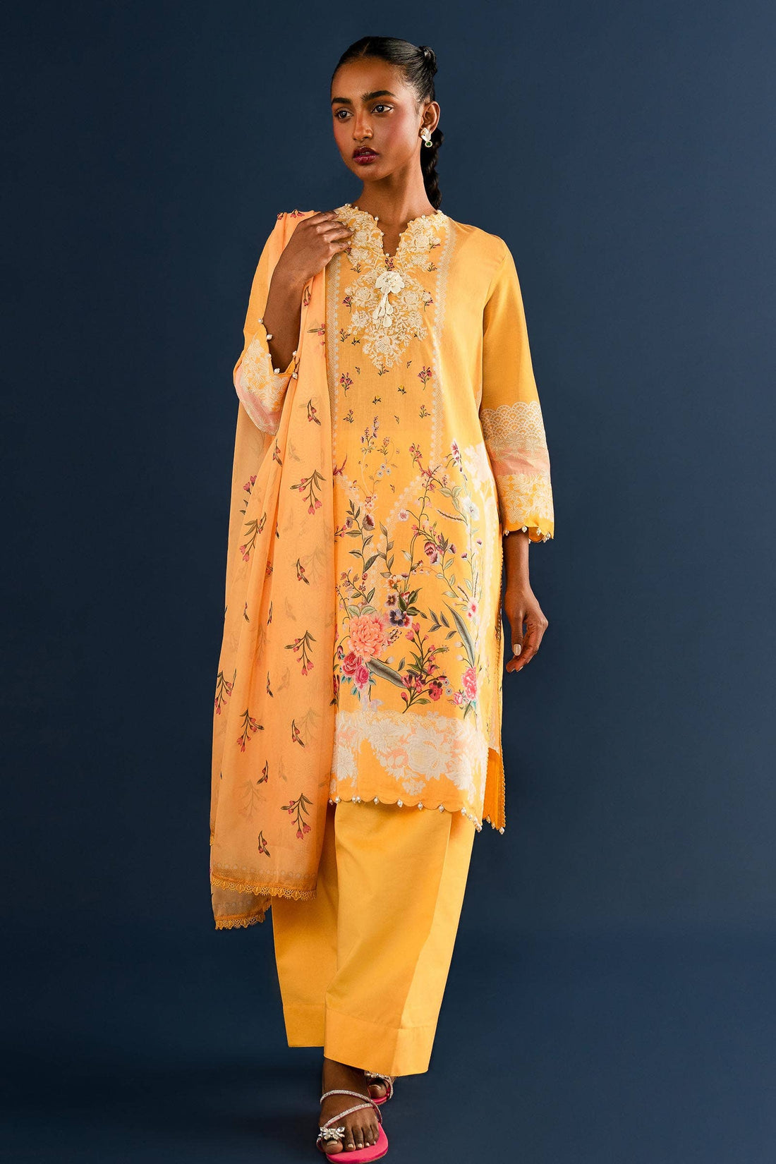 Sana Safinaz | Mahay Summer Lawn 24 | S-23 - Khanumjan  Pakistani Clothes and Designer Dresses in UK, USA