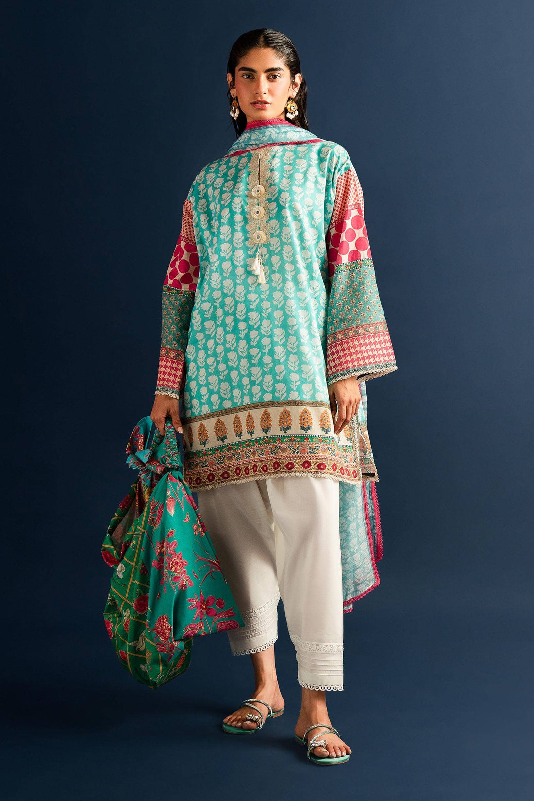 Sana Safinaz | Mahay Summer Lawn 24 | S-13 - Khanumjan  Pakistani Clothes and Designer Dresses in UK, USA
