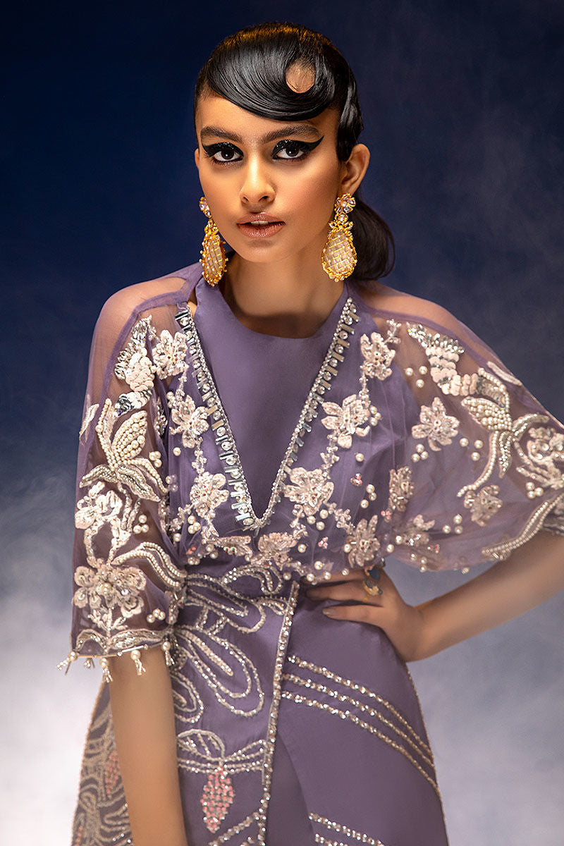 Haute Form | Luxury Pret | PURPLE ROSE - Khanumjan  Pakistani Clothes and Designer Dresses in UK, USA
