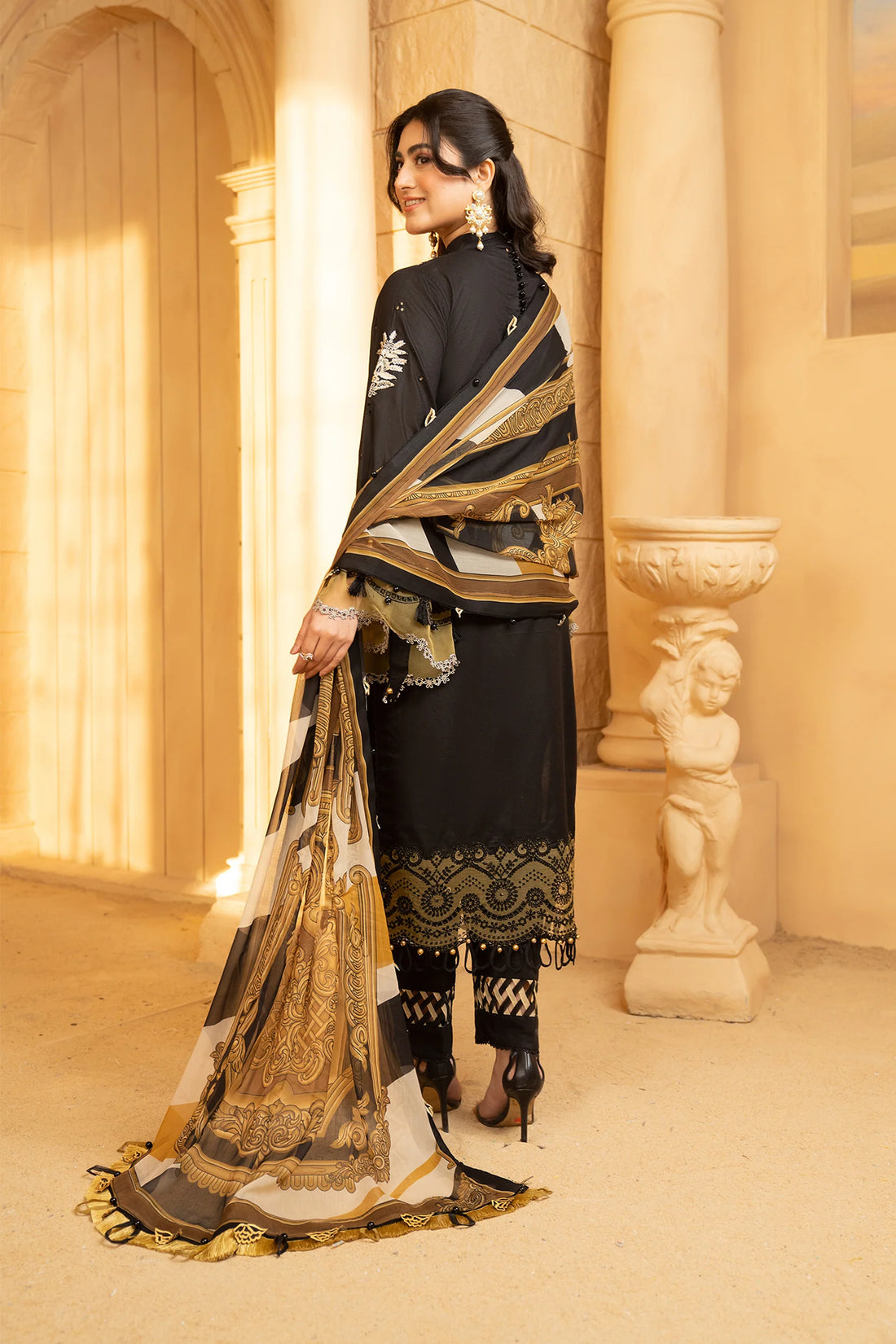 Hemstitch | Summer Luxury Lawn 24 | Cocoa - Khanumjan  Pakistani Clothes and Designer Dresses in UK, USA