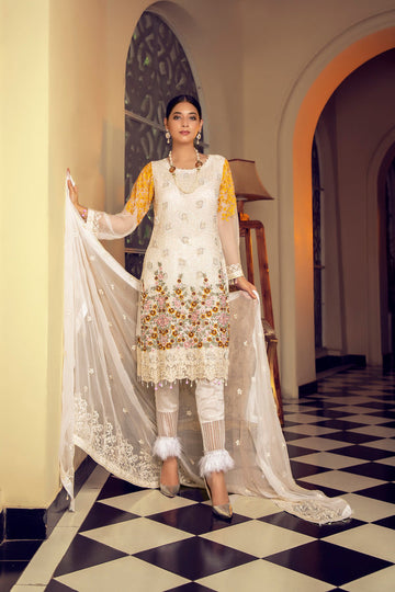 House of Nawab | Luxury Formals | HM-03 - Khanumjan Pakistani Clothes and Designer Dresses in UK, USA